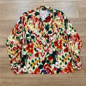 Pleasures Floral Button Shirt